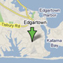 Map of home in Edgartown